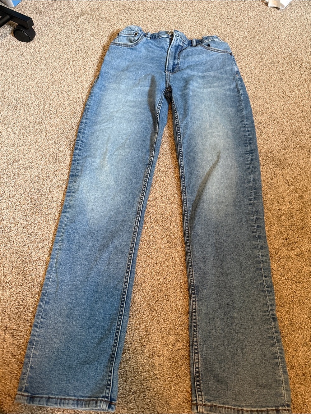 5 pair Abercrombie kids Straight Jeans 15/16 Long Straight.